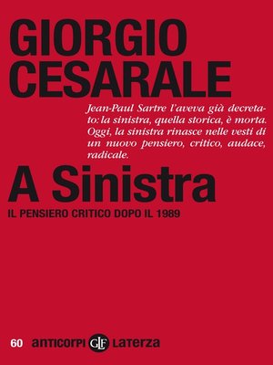 cover image of A Sinistra